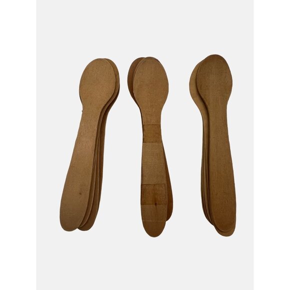 Vintage Picnic Supplies Wooden Utensils & Falcon Fly Ribbons w/ Original Boxes - Picture 4 of 6